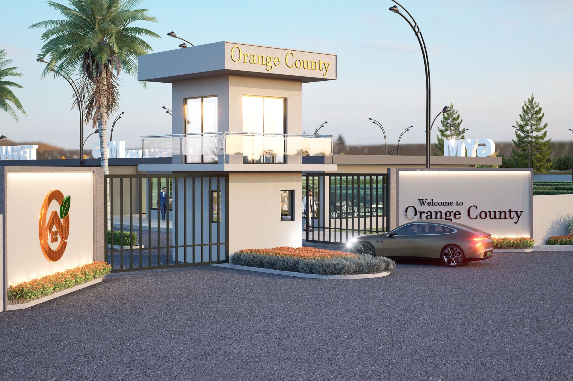 Orange County Oyo, Balogun, off Iseyin Expressway